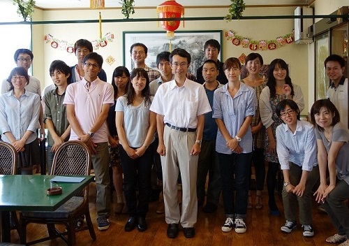2013年度松永研メンバー　2013年9月9日撮影