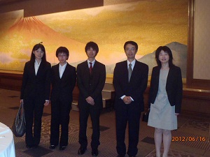 6/16 黒岩常祥先生の文化功労者顕彰祝賀会（帝国ホテル）