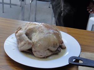 鶏の丸焼き