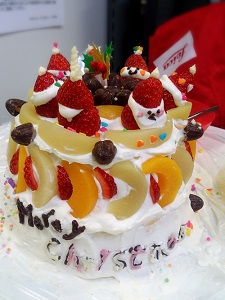 12/25　クリスマスケーキ
