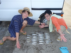 [研究室旅行] 釣果