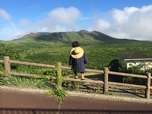 [研究室旅行] 三原山風景