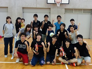 [研究室対抗バレーボール大会]運河リーグ準優勝