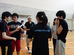 [研究室対抗バレーボール大会]作戦会議