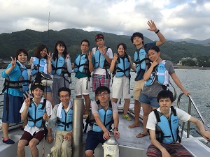 [研究室旅行]7/27 釣り船に乗って釣りに挑戦しました。