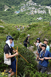 [研究室旅行] 天上山自然観察