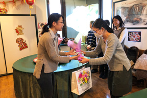 3/12 川口さん・島村さん・林さん送別会（百香亭）